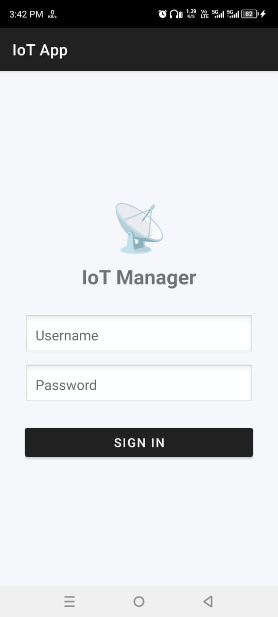 Login Screen